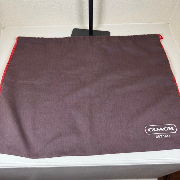 Coach Ashley Signature Sateen Large Satchel handbag F15443 in black and taupe. - Picture 4 of 16